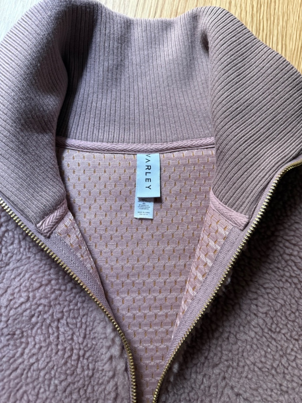 Varley Daphne Half Zip Sherpa L - Picture 4 of 4